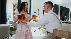 Oktoberfest Comes Home - Surprise From Busty Stepsister With Very Beautiful