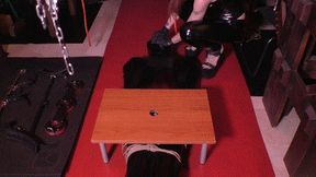 Crushing on cock table_extreme high heels_destroy your cock MP4