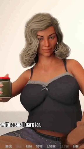 Powerful moment from &quot;Grandma&#039;s House: Mature Milf Is Massaging A Younger Guy - Ep23&quot;