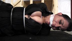 r2505SAHRYE-She struggled out of her jeans, bound and gagged