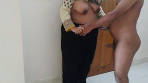 18 Years Old Sexy Big Ass Maid Fucked in the Kitchen on Valentine's Day