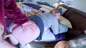 My Stepdaughter Creams on My Cock