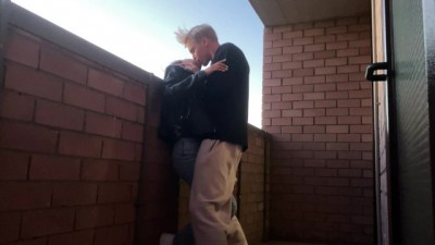 Steamy Balcony Fuck Adventure