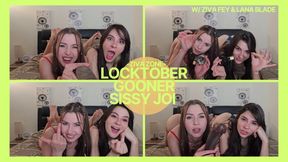 Ziva Fey - LOCKtober Gooner Sissy JOI With Lana Blade