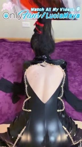 TS Bayonetta POV Suck &amp; Fuck w/ Slo-Mo 'Witch Time' Ass Fuck &amp; Cumshot Orgasm
