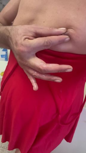 Milk is flowing from my nipples :) I am becoming a woman   Clip 1