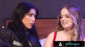 GIRLSWAY - Natural Beauty Codi Vore Has Quick Passionate Fuck With Her Girlfriend Before Night Shift