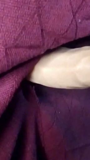 Wife practicing to suck three cocks in Gloryhole
