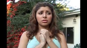 Girl fucked by two cocks in the house