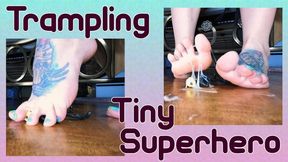 Tiny Superhero Crushed Under My Feet