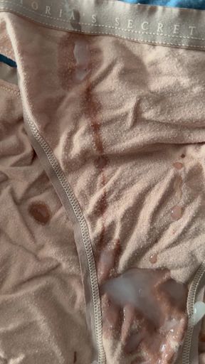 Cum on Wife’s Panties