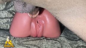 This silicone butt is so sweet