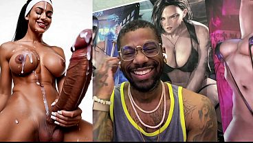 Blindfolded Transgender Cumming On Herself, Big Breast Ebony Cumming At The Pier, Long Hard Trans Girl Cock Cums Hard Ass Fuck, Blonde Trans Girl Cum Explodes, AI Generated