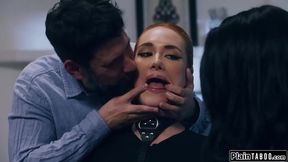 Submissive milf and ebony bff please lucky guy in fetish threesome