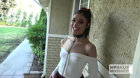 stunning emily willis cruises the internet for bryan gozzling s anal!