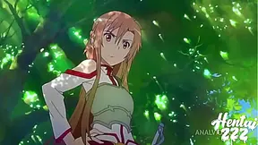 SAO - Asuna Yuuki Double Penetration Hentai