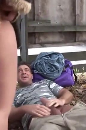 Short Haired Brunette Loves It