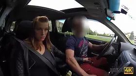 Hunt4k. cuckold permits blond female Victoria Daniels touch strangers dick for cash