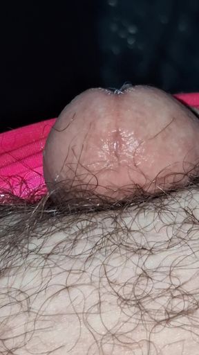 Bright pink panty pee