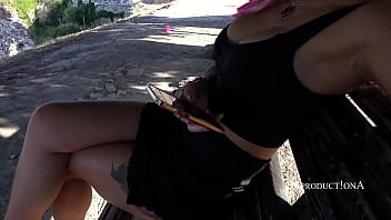 Blow job and Cum swallow at the city castle