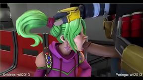 Fortnite zoey hentai, zoey chupando verga
