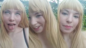 feeling silly and giddy all dressed up