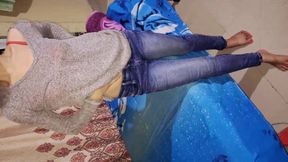 Step Sister Sex indore, Desi village girl tight pussy first sex