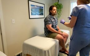 Ceo Gets a Physical From the Company Nurse