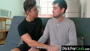 Latino Boy Engaging In A Passionate Fuck Session With The Dickforcash 8 Min With Camera Man