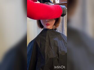 Lustful for a haircut