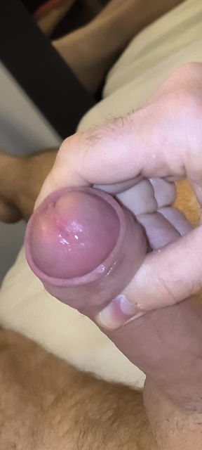 Mastrubation with CUM