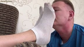 Under sweet dirty feet worship