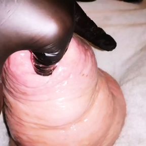 Fingering with Oil Before Pumping