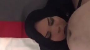 Muslim hijabers sucking circumcised cocks