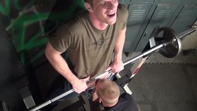 Cover Me with Cum Scene-2_muscular Couple Fuck Hard in the Gym