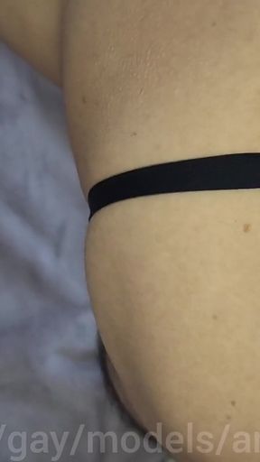 A Cute boy Ate Stepdaddy's Hot Sperm for the First Time and Tore His Beautiful Ass with a Big Dick Without a Condom!