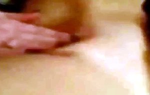 Lesbian girlfriends having real sex on bed