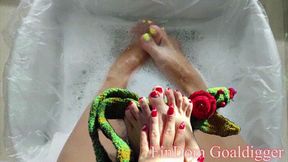 Joi for Geisha Foot of Jessica Rabbit FinDom Goaldigger
