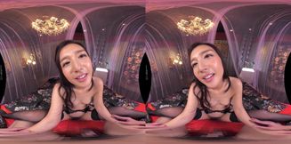 Attractive asian teen beauty crazy VR sex clip