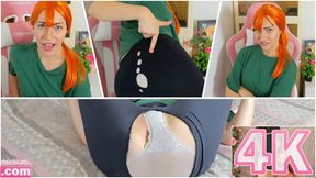 Vicky Rips Her Pants