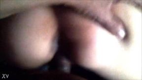 Argentine wife shows her hot rear and takes a huge dick