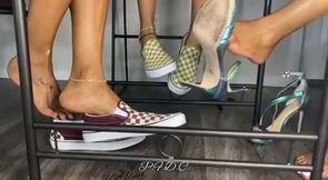 Seven Minutes of Shoe Dangling