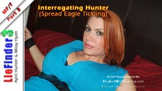 LieFinder 3: Part 3 - April Hunter Spread Eagle Tickling (nylon & bare) MF/f