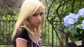 Hillary Scot pleasures herself with big dicked guys in outdoor threesomes