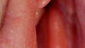 EXTREME CLOSE UP inside Irish Skylar GIANTESS PUSSY