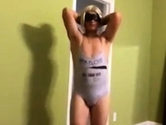 Femboi Victoria Wears A One Piece Bodysuit