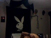 Inserting two dildos in my ass together