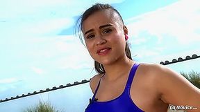 Inked French Amateur Enjoys Assfucking & Cum