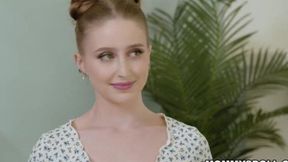 Laney Grey gets nailed by Pristine Edge & Bianca Bangs in lesbian threesome
