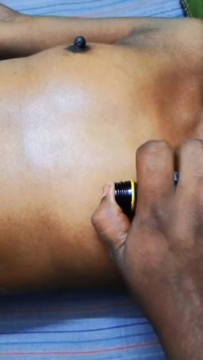 Sugar momma massage with step-son